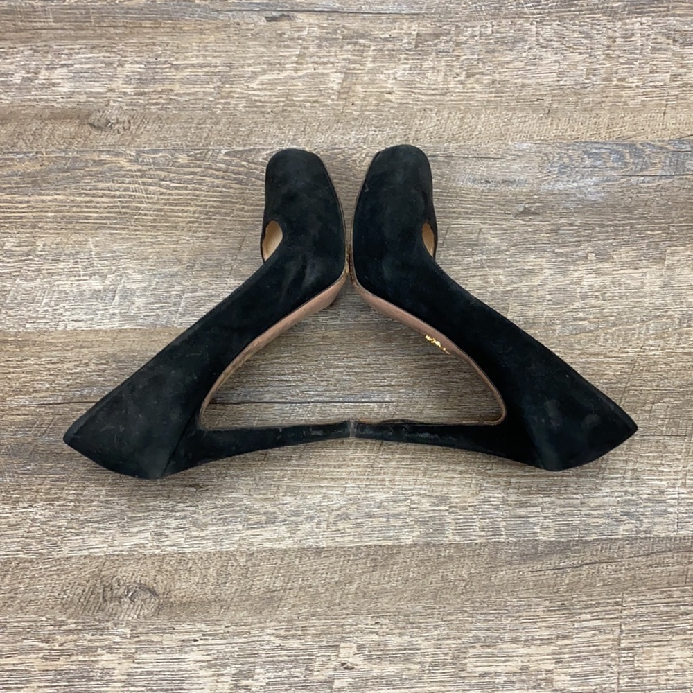 Prada Calzature Donna Camoscio basic black 38.5 - Picture 9 of 16